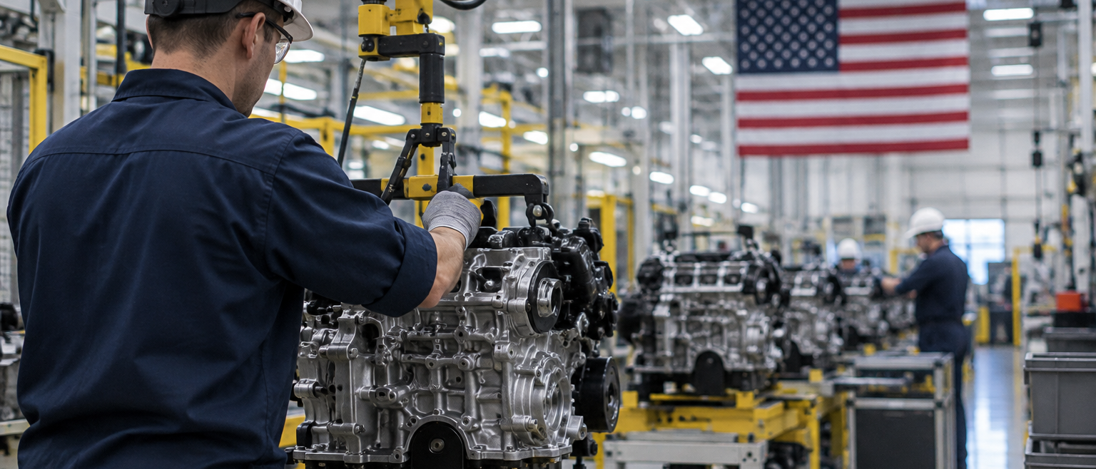 Reshoring nos EUA avança, mas plano não é capacidade entregue