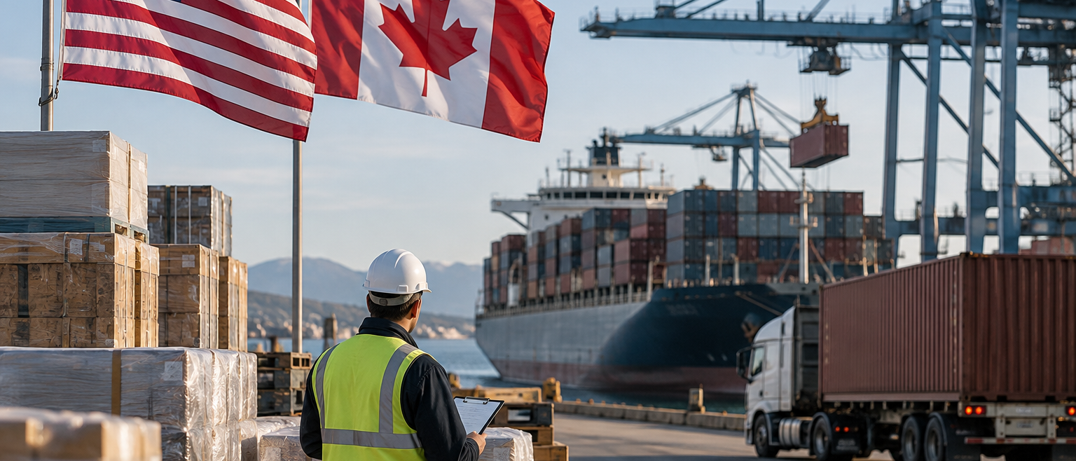 Tarifas dos EUA sobre o Canadá exigem revisar cada embarque