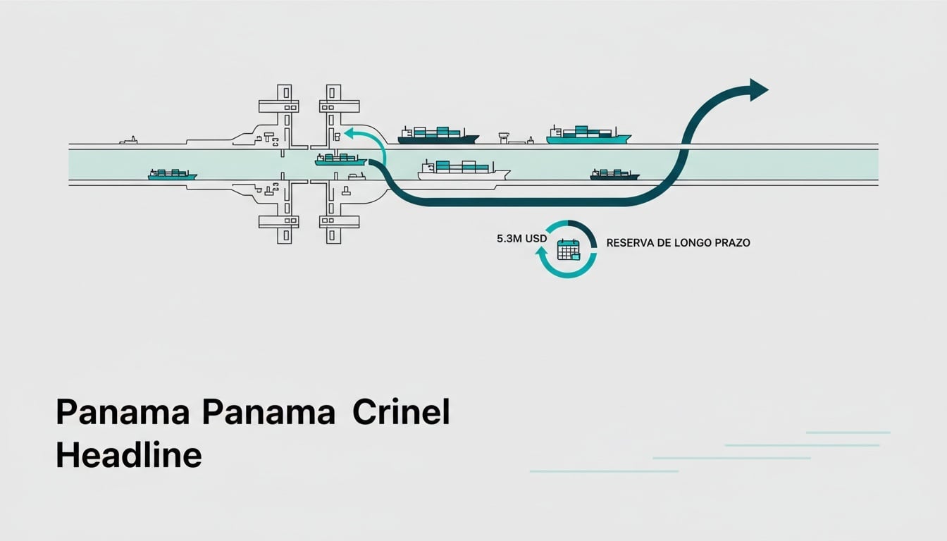 Canal do Panamá estende reserva de longo prazo às eclusas Panamax pela primeira vez