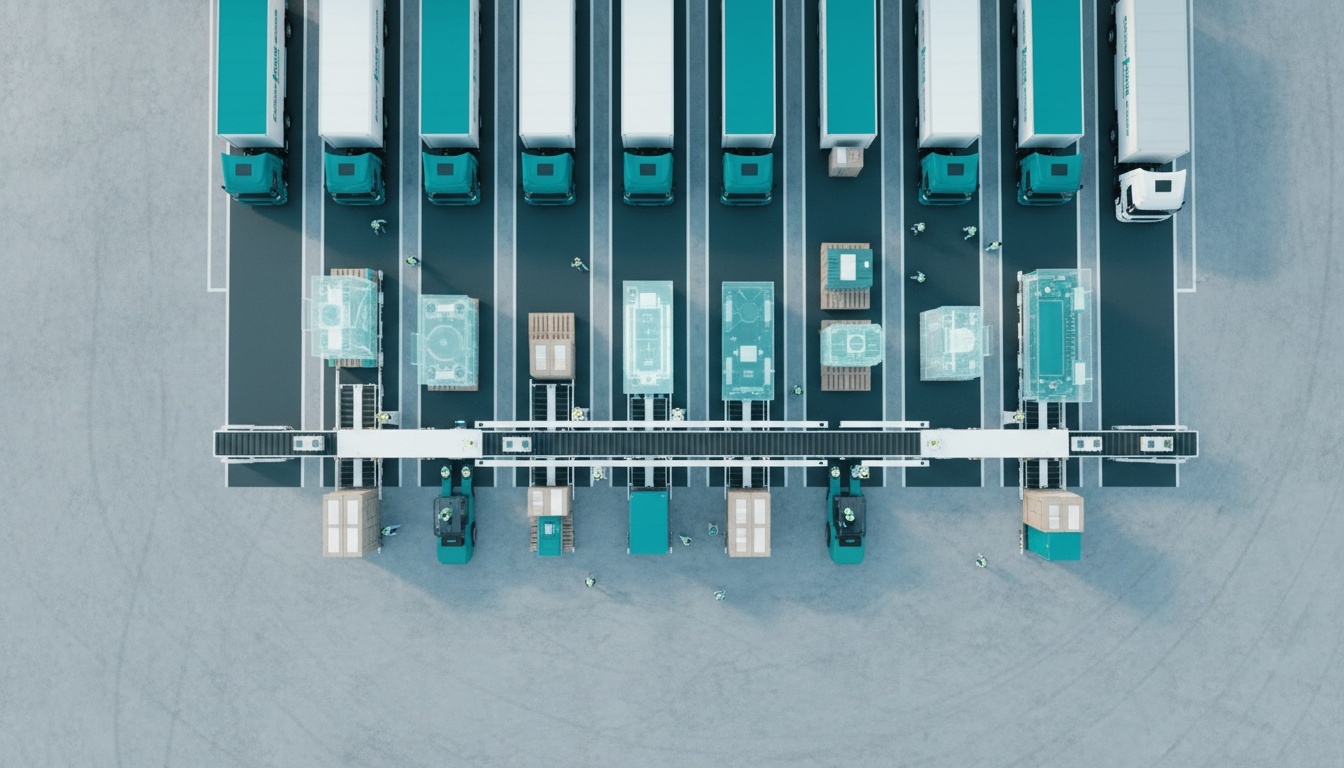 Cross-docking de alto valor pede controle de acesso e rastreio item a item, não só velocidade