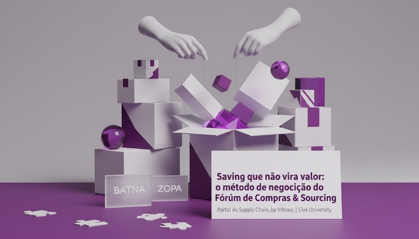 Saving que não vira valor: o método de negociação do Fórum de Compras & Sourcing